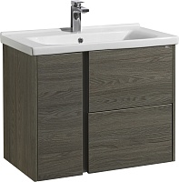 Акватон Тумба с раковиной Стоун 80 грецкий орех